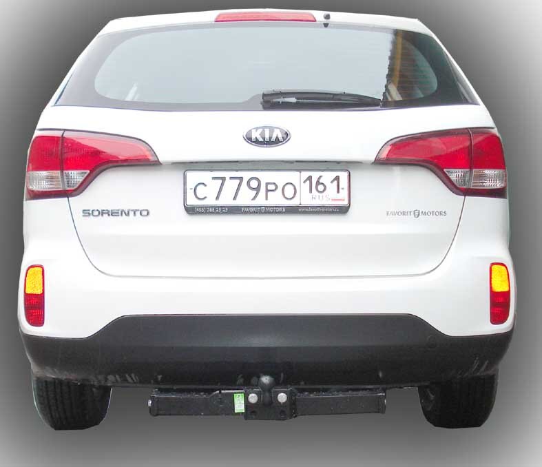 Фаркоп Hyundai Santa Fe  (ТСУ) арт. H224-F