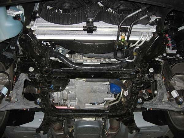 Защита картера и КПП Cadillac STS двигатель 4,6  (2004-2011)  арт: 04.0886