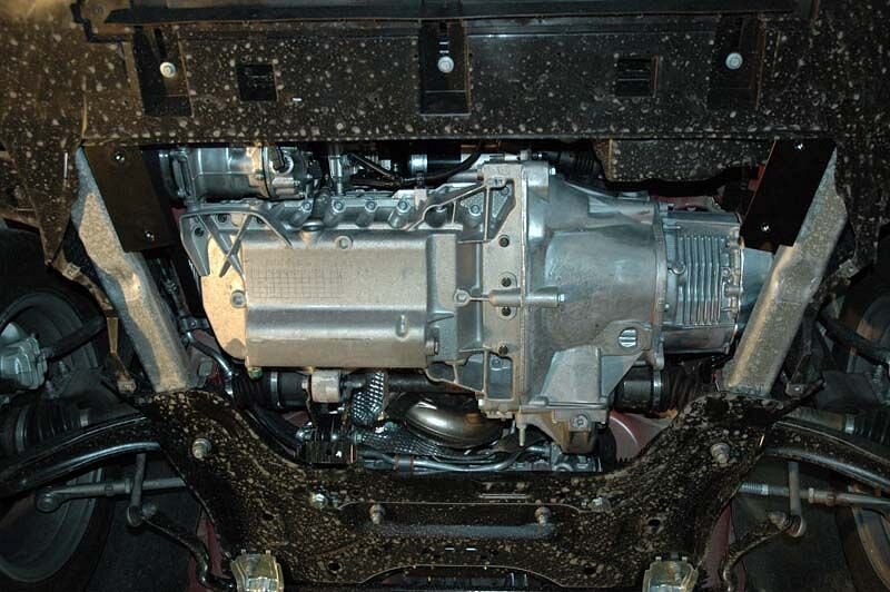 Защита картера и КПП Citroen C4 Picasso двигатель 1,8; 1.6td  (2008-2013)  арт: 05.1474