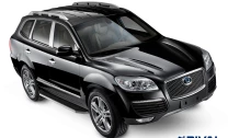 Пороги на автомобиль (подножки) "Premium" Rival для Hawtai Boliger 2014-2020, 173 см, 2 шт., алюминий, A173ALP.2901.1