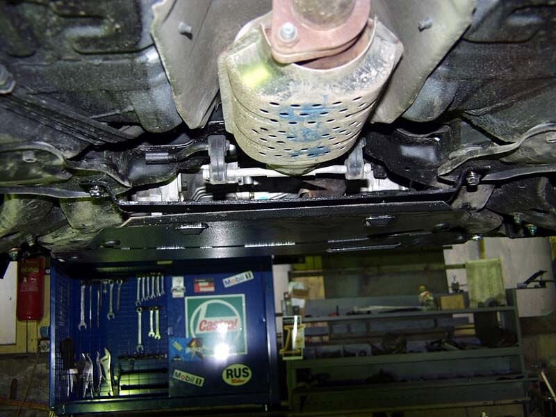 Защита картера и КПП Hyundai XG двигатель 2,5; 3,0; 3,5  (1998-)  арт: 10.0363