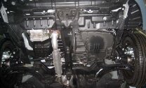 Защита картера и КПП Nissan Almera двигатель 1,6  (2006-2013)  арт: 15.0909