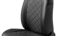 Авточехлы Rival Ромб (зад. спинка 40/60) для сидений Renault Arkana 2019-н.в., эко-кожа, черные, SC.4708.2