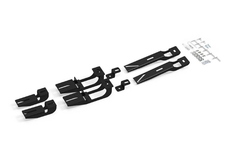Комплект крепежа к порогам Rival для Toyota RAV 4 III XA30 поколение Long, 2005-2013, сталь, 9.5702.1 купить недорого