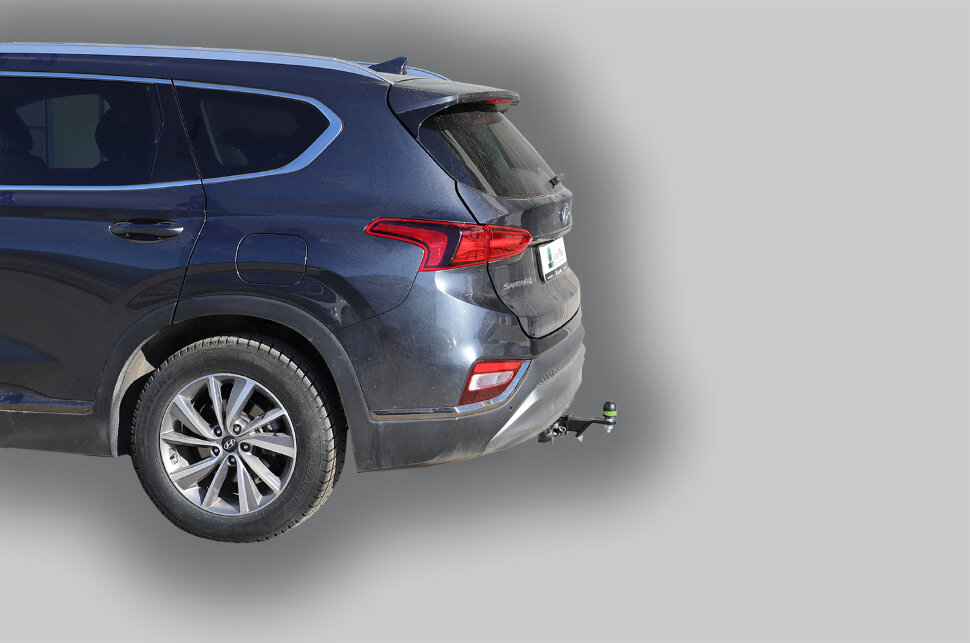 Фаркоп Hyundai Santa Fe шар вставка 50*50 (ТСУ) арт. H230-E