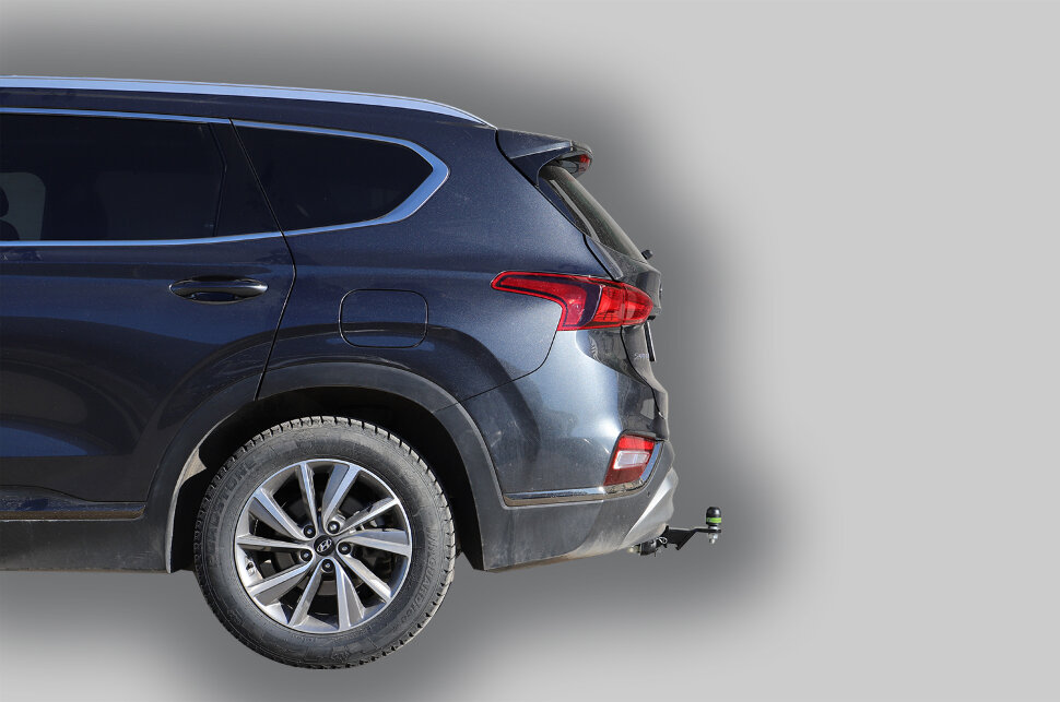Фаркоп Hyundai Santa Fe шар вставка 50*50 (ТСУ) арт. H230-E