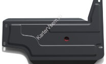 Защита РК АвтоБроня для Lada Niva Travel 2021-н.в., штампованная, сталь 1.8 мм, с крепежом, 111.01011.3