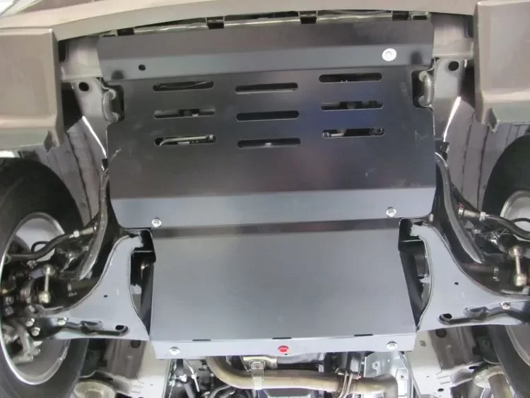 Защита радиатора и картера Mitsubishi Pajero 3 двигатель 3.5 GDI, 2.5 TDI, 3.2 DI-D  (1999-2007)  арт: 14.2234