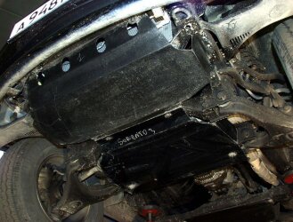 Защита картера Kia Sorento двигатель 2,4; 2,5; 3,5  (2002-2006)  арт: 11.0504