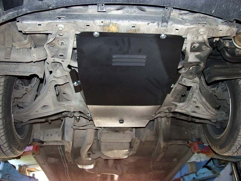 Защита картера Opel Omega двигатель 2,0 — 3,2; 2,0D; 2,2D; 2,5D  (1994-2003)  арт: 16.0189