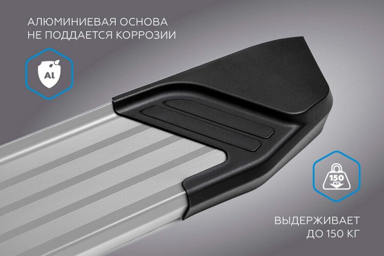 Пороги площадки Belgee X50 (2023-н.в.) 2023-н.в. арт.F173AL.1908.1