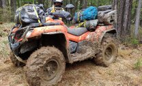 Пластиковый диск с двойным бедлоком 4x137 для Can-Am (BRP) Квадроциклов Outlander G2 Max 500/650/800/1000/1000X-MR, 2017-19