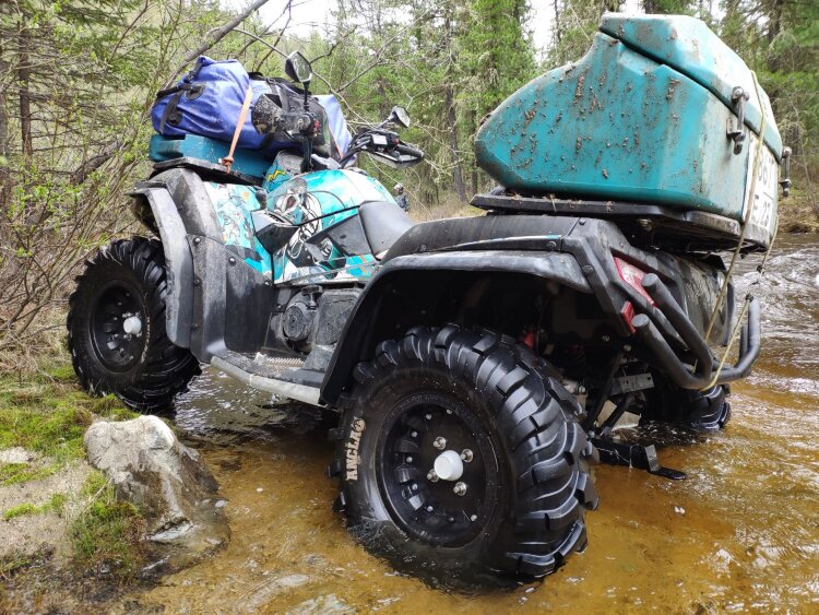 Пластиковый диск с двойным бедлоком 4x137 для Can-Am (BRP) Квадроциклов Outlander G2 Max 500/650/800/1000/1000X-MR, 2017-19