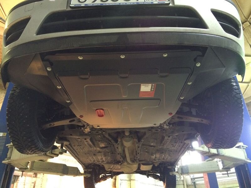 Защита картера Ford Focus двигатель 1,6; 1,8; 2,0  (1998-2005)  арт: 08.0464