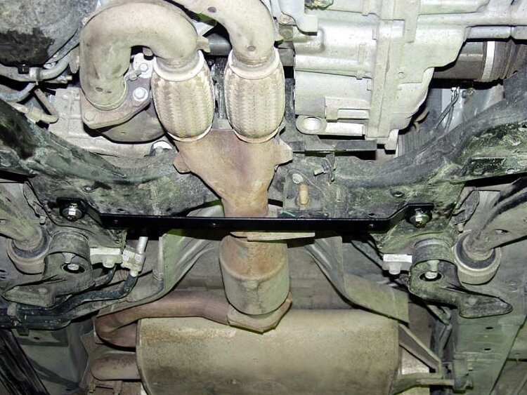 Защита картера и КПП Nissan Altima двигатель 3,5  (2003-2006)  арт: 15.0558