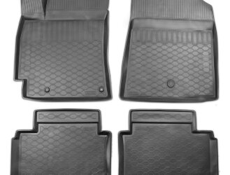 Коврики в салон автомобиля AutoMax для Kia Cerato IV седан 2018-2021 2021-н.в., полиуретан, без крепежа, 4 шт., 2524507AM