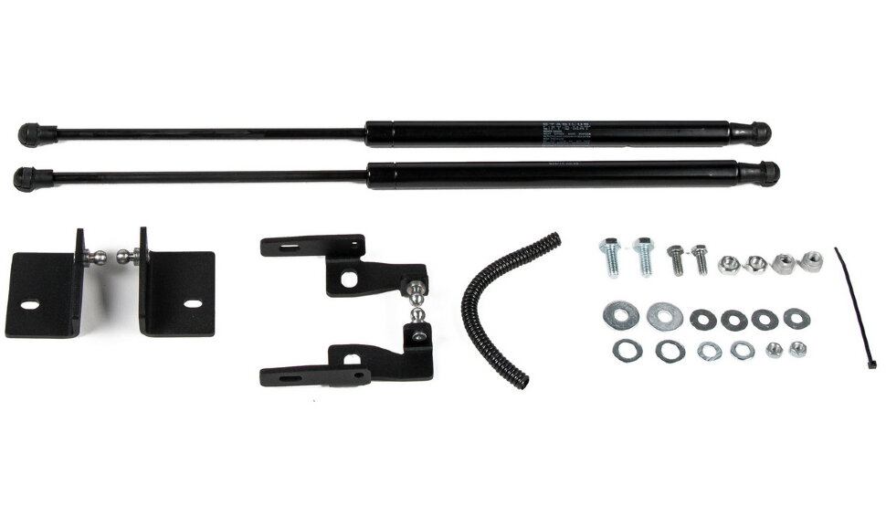 Газовые упоры капота Rival для Mitsubishi Outlander III 2012-2018 2018-н.в., 2 шт., A.ST.4006.1