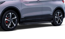 Пороги площадки Geely Coolray I Рестайлинг (2023-н.в.) 2023-н.в. арт.F173ALB.1908.1