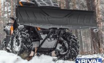 Снегоотвал для квадроцикла с системой быстрого крепления, 137 см (Quick3 black) (Универсальный)