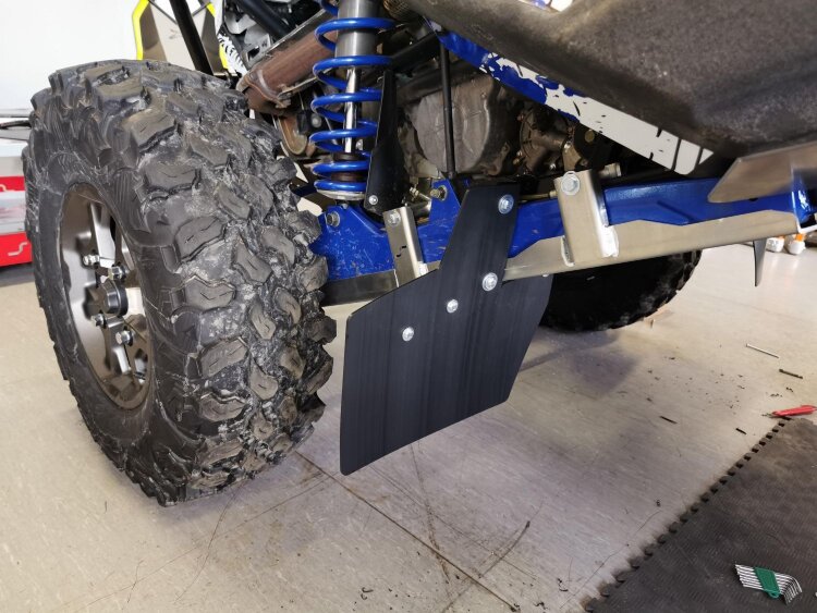 Брызговики задние для Polaris Квадроциклов RZR PRO XP