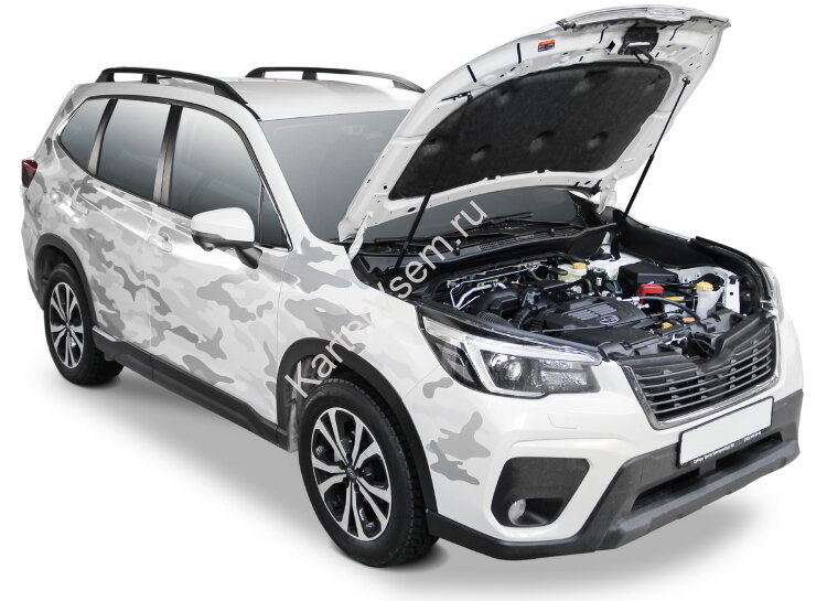 Газовые упоры капота АвтоУпор для Subaru Forester V 2018-2021, 2 шт., USUFOR011