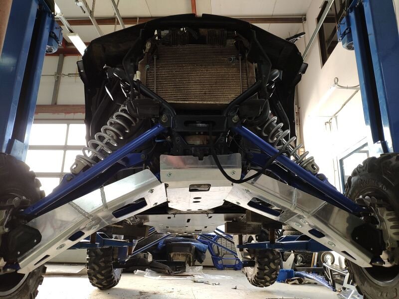 Защита передних рычагов Polaris RZR Turbo S