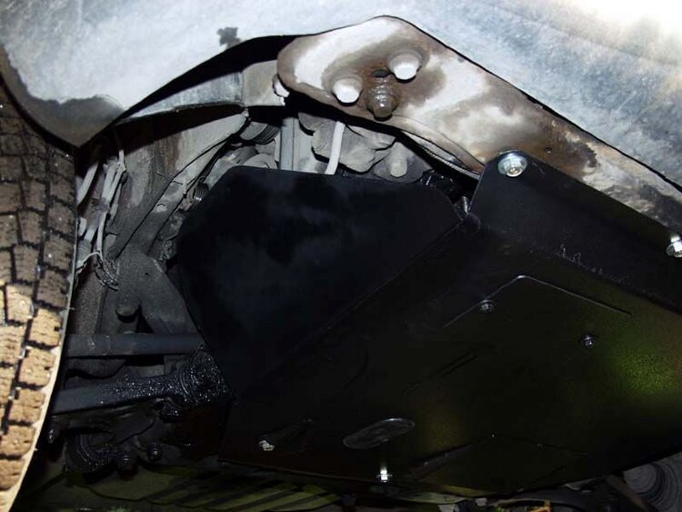 Защита картера и КПП Citroen Jumper двигатель 2,0; 1,9D; 2,5D; 2,8D  (1994-2006)  арт: 05.0446