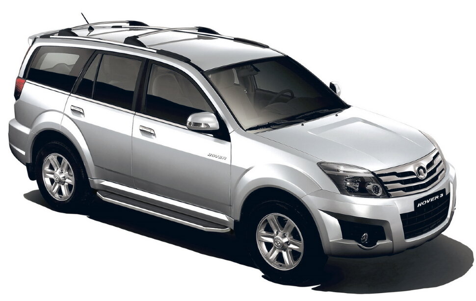 Пороги площадки (подножки) "Premium" Rival для Great Wall Hover H5 2011-2016, 173 см, 2 шт., алюминий, A173ALP.2001.4 купить недорого