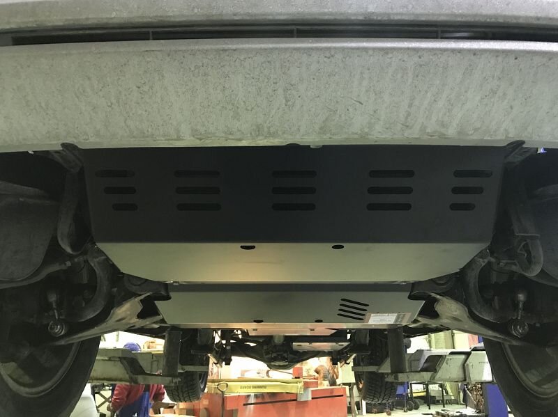 Защита радиатора и картера для Pajero Sport арт.14.2960 V2