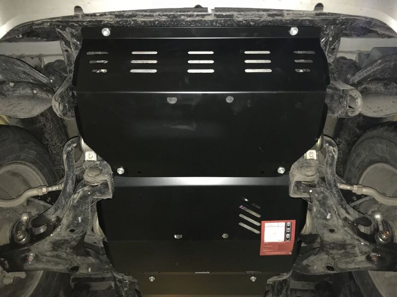 Защита радиатора и картера для Pajero Sport арт.14.2960 V2