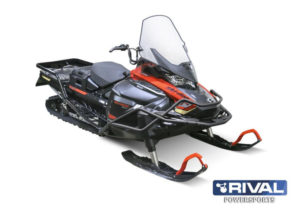 FULL WRAP-AROUND FRONT BUMPER BRP SKI-DOO SKANDIC SWT (REV Gen4 Wide 24)+ FITTING KIT