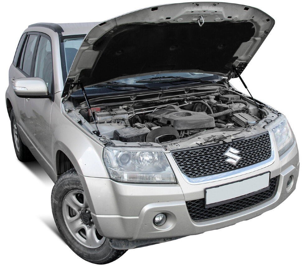 Газовые упоры капота АвтоУпор для Suzuki Grand Vitara III 2005-2015, 2 шт., USUGRA012