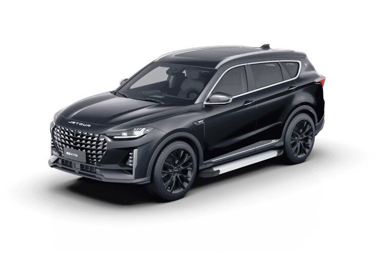 Пороги площадки Jetour X70 Plus I (2023 - н.в.) 2023-н.в. арт.F180AL.0910.1
