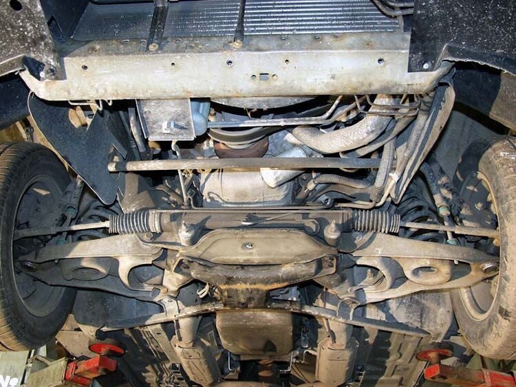 Защита картера Ford Mustang двигатель 3,8  (1993-2004)  арт: 08.0729