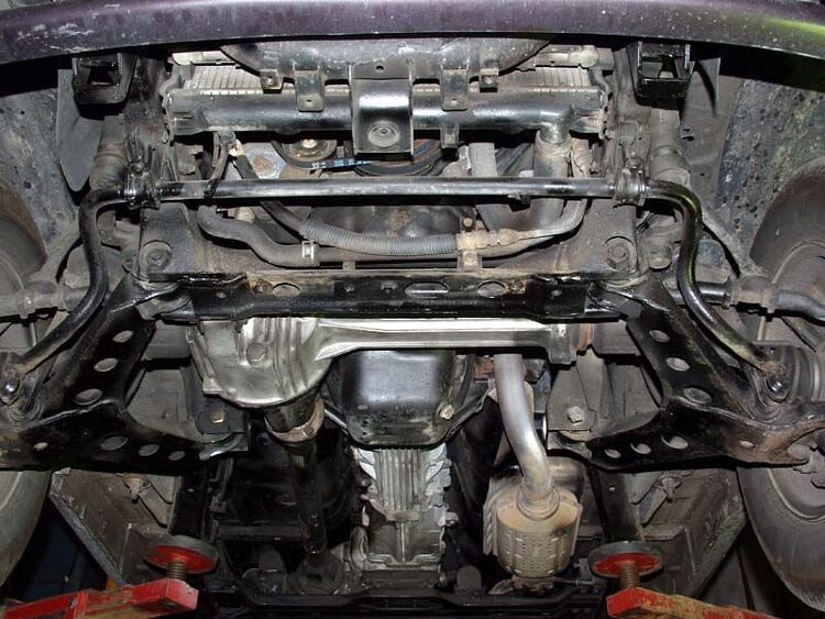 Защита картера Kia Sportage двигатель 2  (1997-2003)  арт: 11.0611