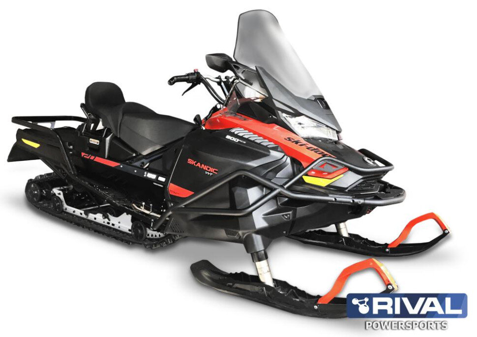 FULL WRAP-AROUND FRONT BUMPER BRP SKI-DOO SKANDIC WT 900 ACE/SKANDIC SPORT 600 EFI (REV Gen4 Wide 20)+ FITTING KIT