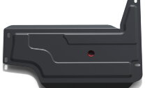 Защита РК АвтоБроня для Chevrolet Niva 2002-2020, штампованная, сталь 1.8 мм, с крепежом, 111.01011.3