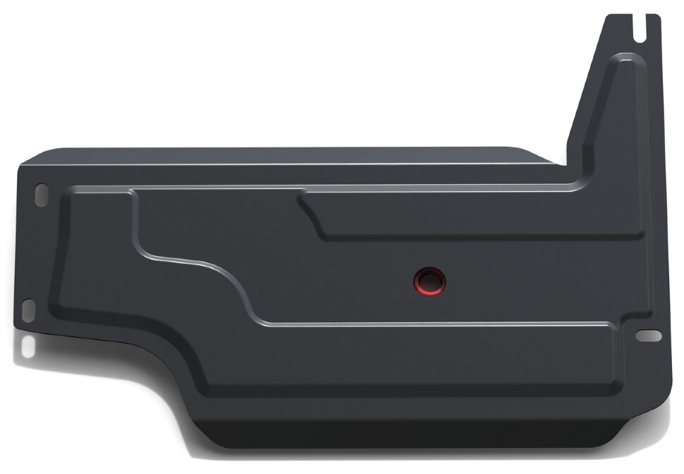 Защита РК АвтоБроня для Chevrolet Niva 2002-2020, штампованная, сталь 1.8 мм, с крепежом, 111.01011.3