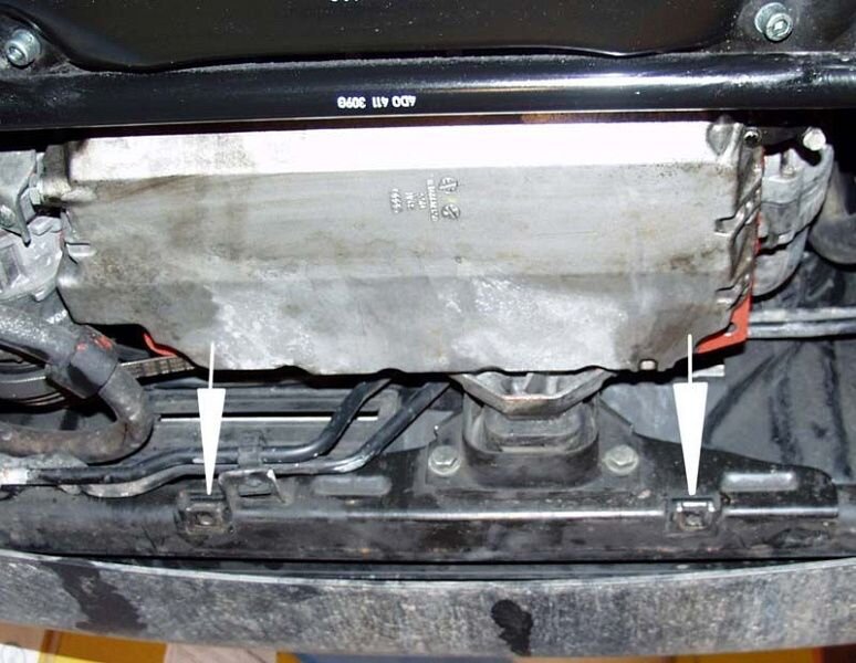 Защита картера Audi A8 двигатель 2,5d; 3,3d  (1994-2002)  арт: 02.0483
