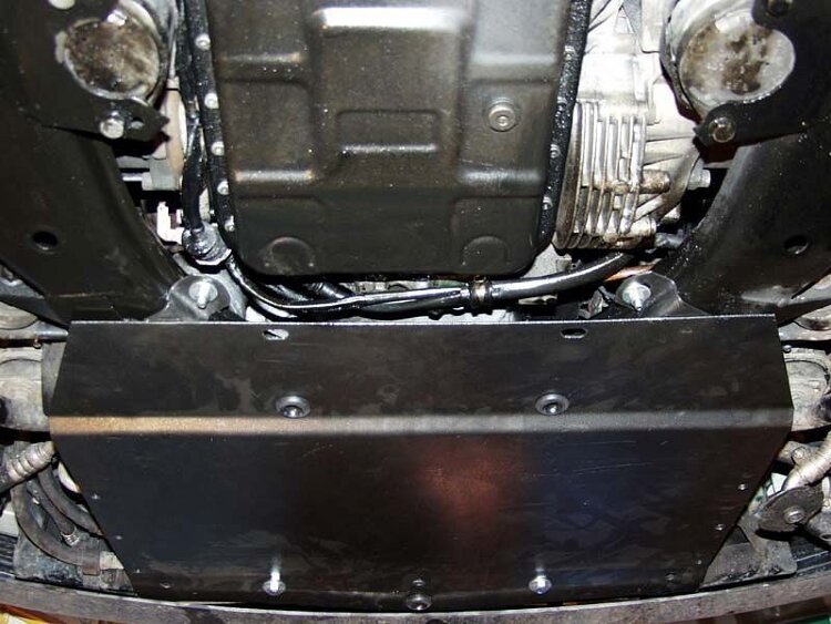 Защита картера Audi A8 двигатель 2,5d; 3,3d  (1994-2002)  арт: 02.0483