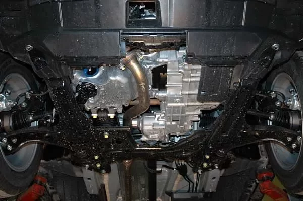 Защита картера и КПП Honda CR-V двигатель 2,0; 2,4; 2,2D  (2007-2012)  арт: 09.1082