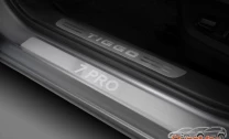 Накладки на пороги AutoMax для Chery Tiggo 7 Pro 2020-н.в., нерж. сталь, с надписью, 4 шт., AMCR7PR01