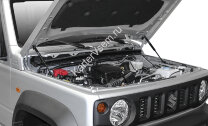 Газовые упоры капота АвтоУпор для Suzuki Jimny IV 2019-н.в., 2 шт., USUJIM011