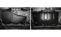Защита топливного бака Rival для Volkswagen Taos FWD 2021-н.в., сталь 1.8 мм, с крепежом, штампованная, 111.5126.1