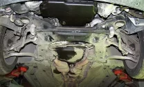 Защита картера Audi A8 двигатель 3,7; 4,2; S8  (1994-2002)  арт: 02.0085