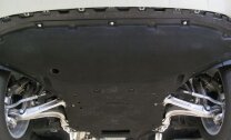 Защита картера Volkswagen Touareg двигатель 3,0 TDI 4WD, 3,0TSI, 2,0TSI 4WD  (2018-)  арт: 26.2977 V1