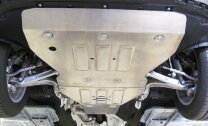 Защита картера Volkswagen Touareg двигатель 3,0 TDI 4WD, 3,0TSI, 2,0TSI 4WD  (2018-)  арт: 26.2977 V1