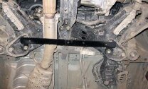 Защита картера и КПП Nissan Bassara двигатель 2,4  (1999-2003)  арт: 15.1081