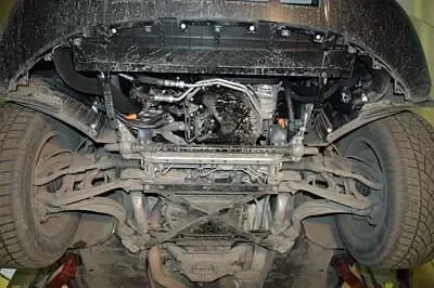 Защита картера Audi Q5 двигатель 2,0TFSI; 2,0TDI  (2008-2017)  арт: 02.1558