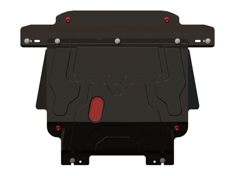 Защита картера и КПП Ford Fiesta двигатель 1,4; 1,6  (2001-2008)  арт: 08.1301